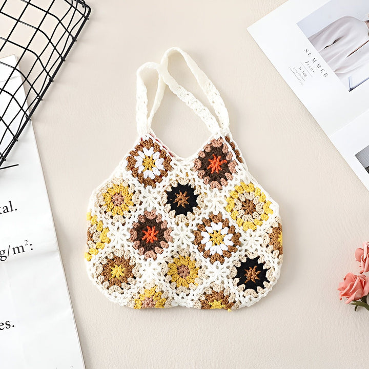 Sac cabas crochet multi-couleur en carrés "granny square", 46193947181280,46193947214048,46193947246816,46193947279584,46193947312352