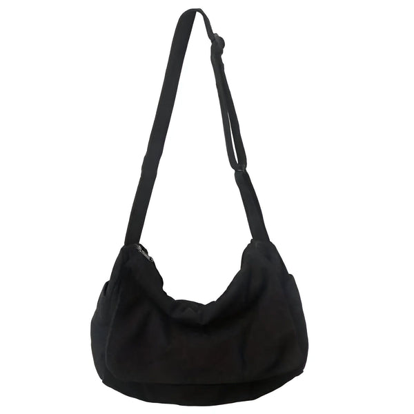 Sac bandoulière noir en tissu, 46193883152608,46193883185376,46193883218144