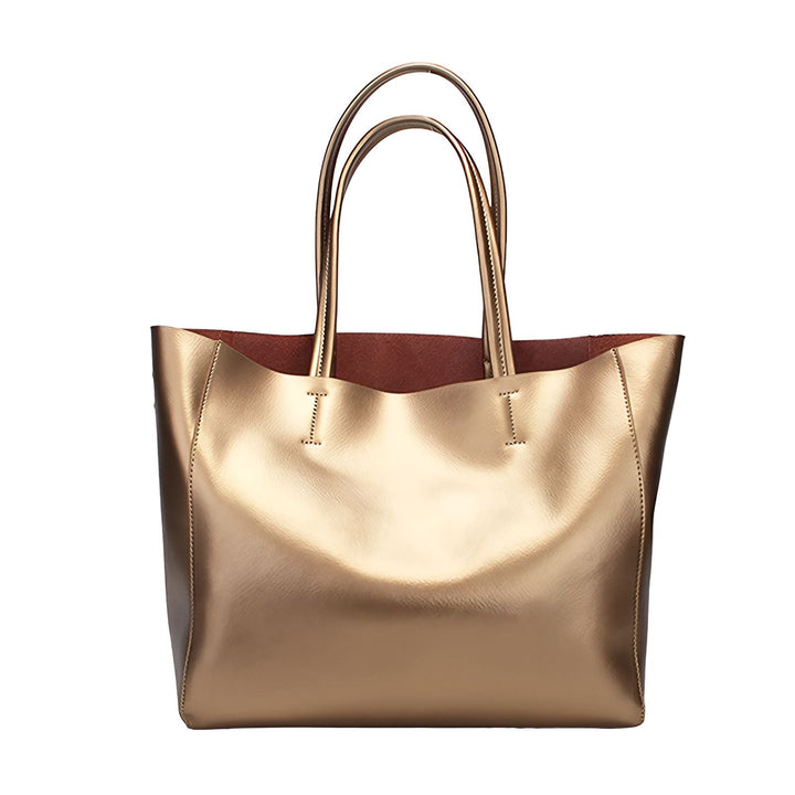 Sac cabas en cuir doré, 46193841406176,46193841438944,46193841471712,46193841504480,46193841537248
