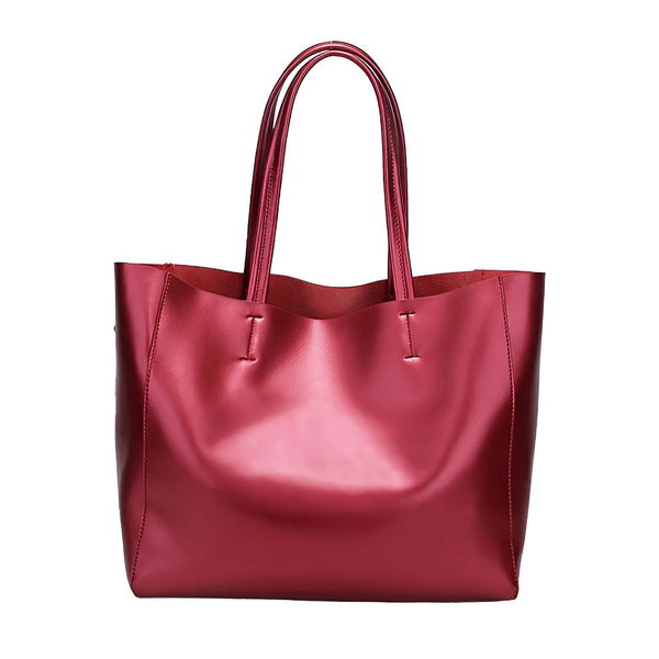 Sac cabas rouge brillant avec anses, 46193841406176,46193841438944,46193841471712,46193841504480,46193841537248