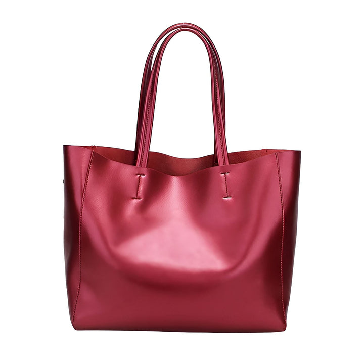 Sac cabas rouge brillant avec anses, 46193841406176,46193841438944,46193841471712,46193841504480,46193841537248