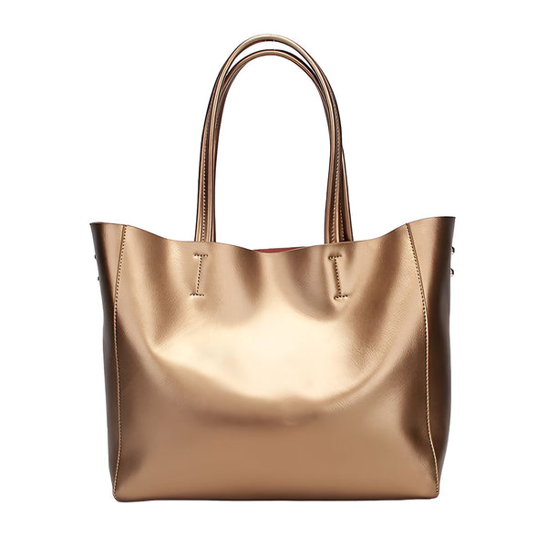 Sac cabas brillant couleur bronze, 46193841406176,46193841438944,46193841471712,46193841504480,46193841537248