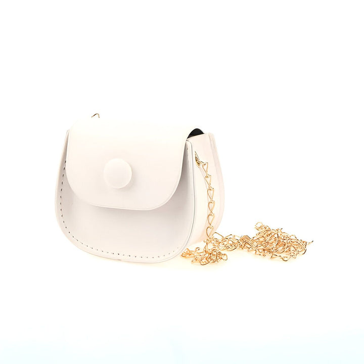 Petit sac bandoulière blanc avec chaîne dorée., 46193969856736,46193969889504,46193969922272,46193969955040,46193969987808,46193970020576