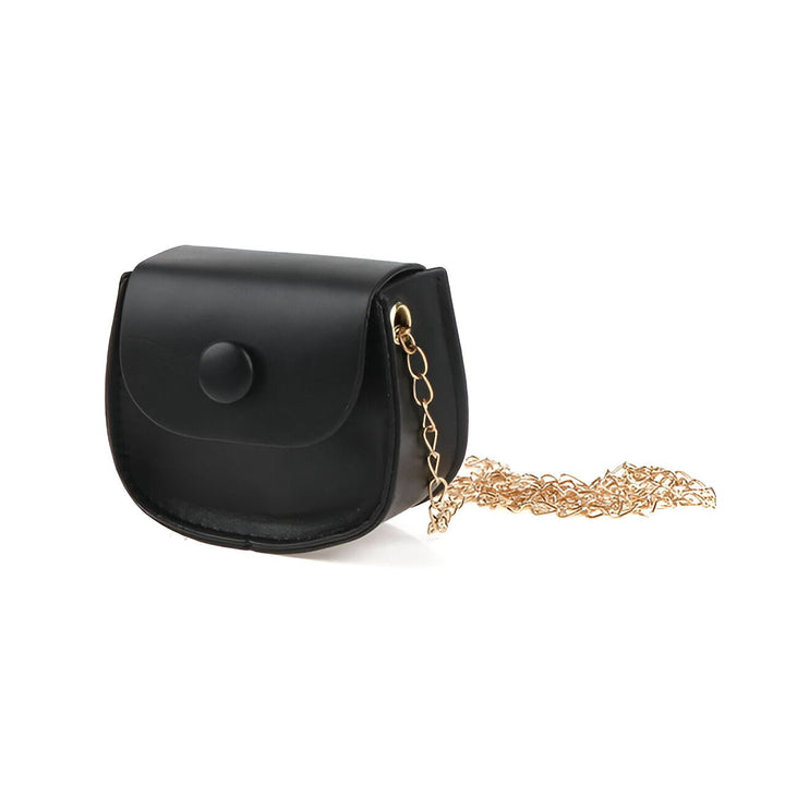 Mini sac noir avec chaîne dorée et bouton, 46193969856736,46193969889504,46193969922272,46193969955040,46193969987808,46193970020576