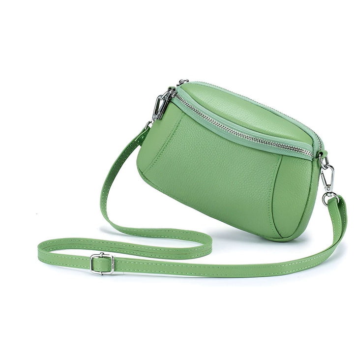 Sac bandoulière en cuir vert clair, 46266442121440,46266442154208,46266442186976,46266442219744,46266442252512