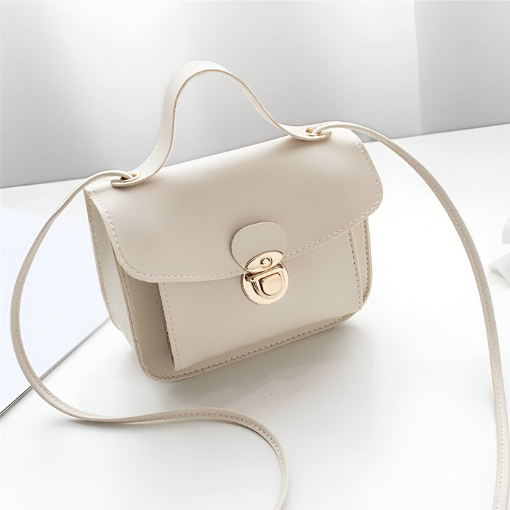 Petit sac bandoulière beige clair avec fermoir doré, 46262767386848,46262767419616,46262767452384,46262767485152,46262767517920