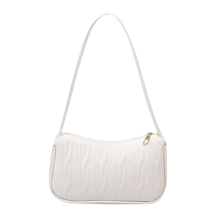 Sac baguette blanc à motif ondulé, 46193961631968,46193961664736,46193961730272,46193961763040,46193961795808
