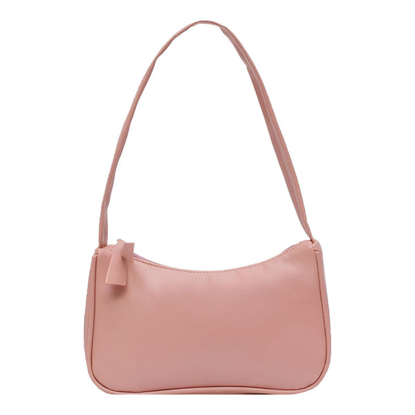 Sac à main baguette rose pâle avec bandoulière simple, 46193965596896,46193965629664,46193965662432,46193965695200,46193965727968,46193965760736,46193965793504