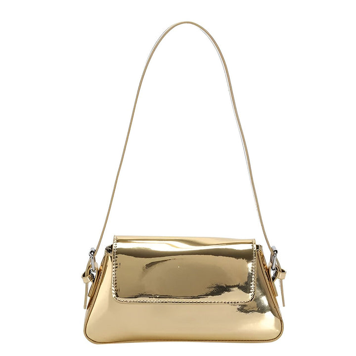 Petit sac à main bandoulière doré brillant, 46194032705760