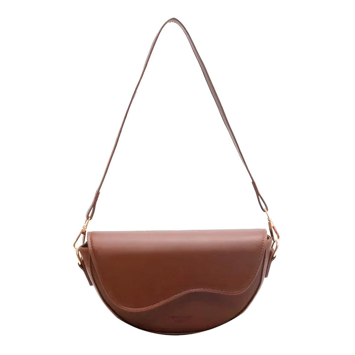 Sac à bandoulière marron forme demi-lune, 46194067079392,46194067112160,46194067144928