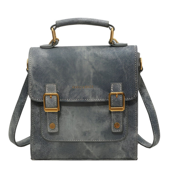 Sac en jean gris délavé avec poignée et boucles dorées., 46193901863136,46193901895904,46193901928672