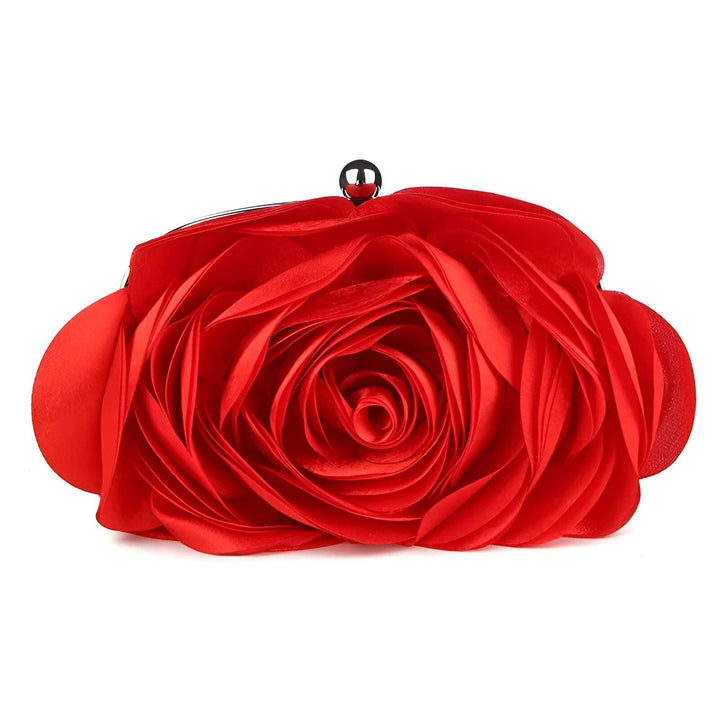 Sac pochette de soirée rouge en forme de rose, 46193926209760,46193926242528,46193926275296,46193926308064,46193926340832,46193926373600,46193926406368