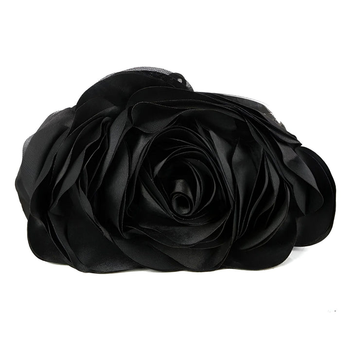 Grande rose noire décorative en tissu., 46193926209760,46193926242528,46193926275296,46193926308064,46193926340832,46193926373600,46193926406368