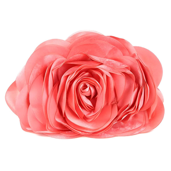 Rose artificielle en tissu rose sur fond blanc., 46193926209760,46193926242528,46193926275296,46193926308064,46193926340832,46193926373600,46193926406368