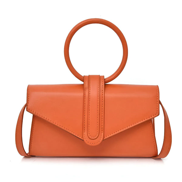 Sac à main orange avec anse ronde et bandoulière, 46193958748384,46193958813920,46193958846688,46193958879456,46193958912224,46193958944992
