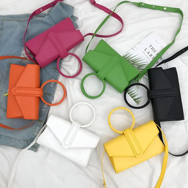 Sacs à main multicolores avec poignées anneaux, 46193958748384,46193958813920,46193958846688,46193958879456,46193958912224,46193958944992