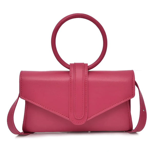 Sac bandoulière rose fuchsia avec poignée ronde., 46193958748384,46193958813920,46193958846688,46193958879456,46193958912224,46193958944992