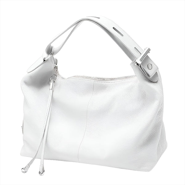 Sac à main hobo blanc en cuir, 46193844814048,46193844846816,46193844879584,46193844912352