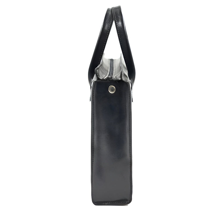 Sac porte-documents en cuir noir, vue de côté, 46193907532000,46193907564768,46193907597536,46193907630304,46193907663072,46193907695840,46193907728608,46193907761376,46193907826912,46193907859680,46193907892448,46193907925216,46193907957984,46193907990752,46193908023520