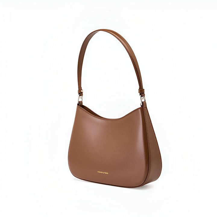 Sac à bandoulière en cuir marron, 46193850056928