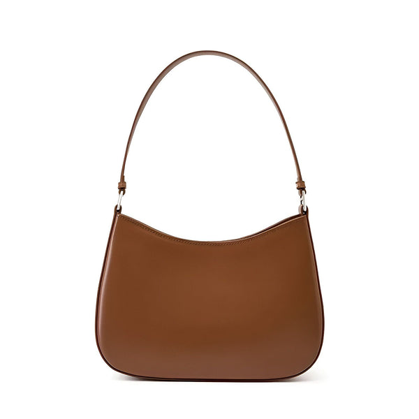 Sac à bandoulière en cuir marron, 46193850056928