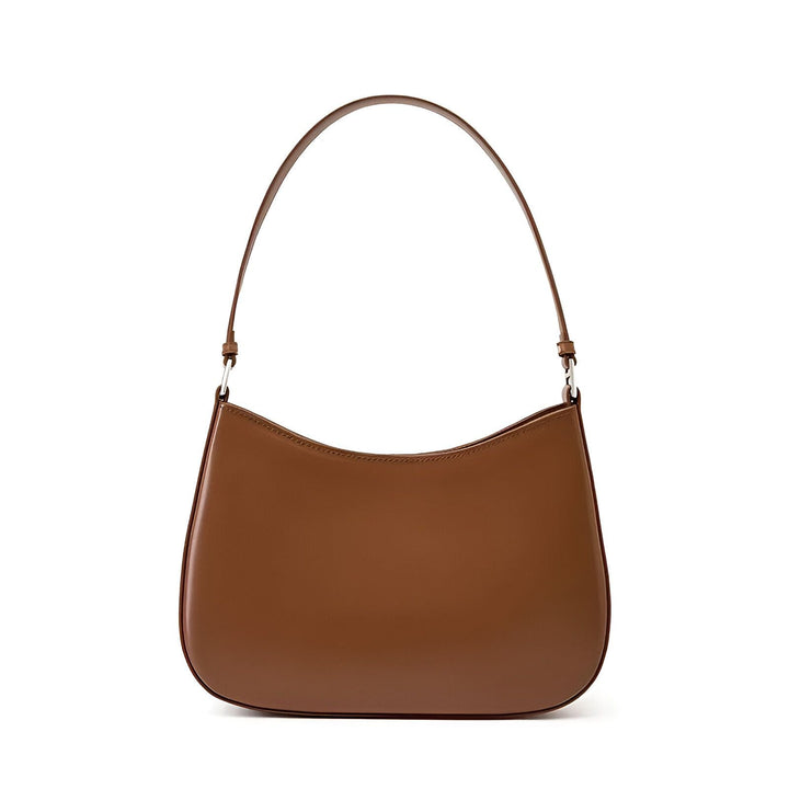 Sac à bandoulière en cuir marron, 46193850056928