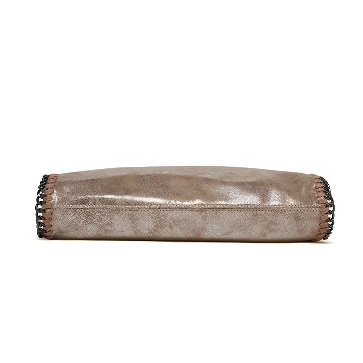 Sac métallisé doré avec détails chaîne, 46193949245664,46193949278432,46193949311200