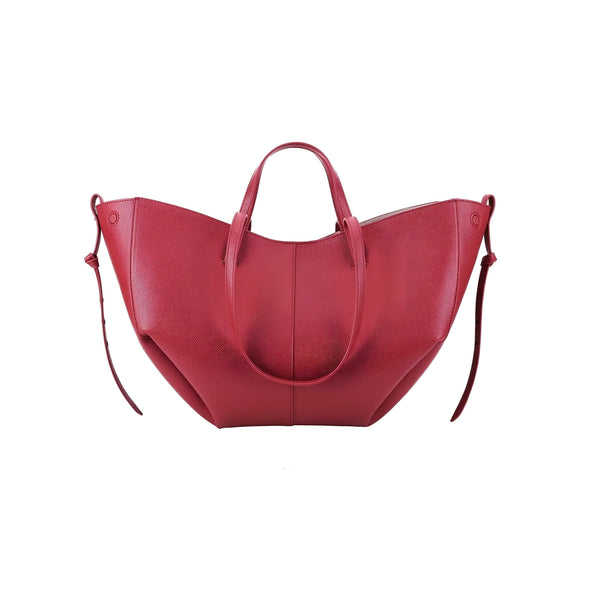 Sac tote rouge en cuir texturé, 46193882726624,46193882759392,46193882792160,46193882824928