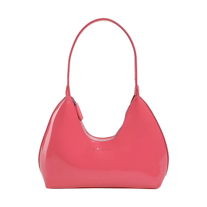 Sac à bandoulière rose verni Cult Gaia, 46193869619424,46193869652192,46193869684960,46193869717728,46193869750496