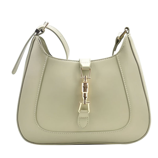 Sac porté épaule vert pâle avec fermoir doré, 46193934565600,46193934598368,46193934631136,46193934663904,46193934696672