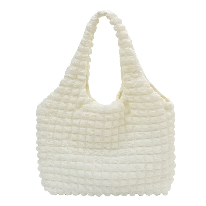 Sac blanc texturé effet matelassé, 46193876599008,46193876631776,46193876664544,46193876697312,46193876730080