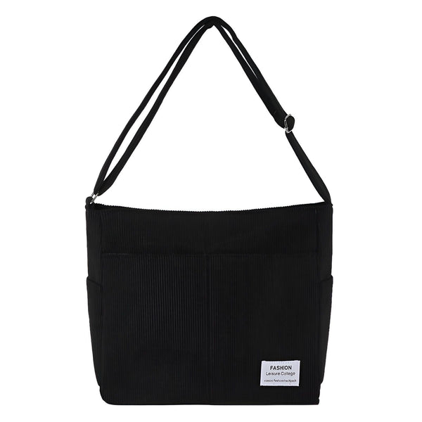Sac bandoulière noir côtelé, 46193875124448,46193875157216,46193875189984,46193875222752,46193875255520