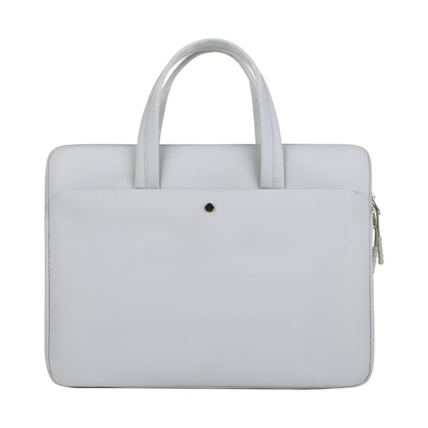 Sacoche pour ordinateur portable gris clair avec poignées et poche avant zippée, 46193912512736,46193912545504,46193912578272,46193912611040,46193912643808,46193912676576,46193912742112,46193912774880,46193912807648,46193912840416,46193912873184,46193912905952,46193912938720,46193912971488,46193913004256