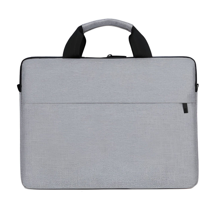 Sacoche grise pour ordinateur portable avec poignées et poche avant, 46193908744416,46193908777184,46193908809952,46193908842720,46193908875488,46193908908256,46193908941024,46193908973792,46193909006560,46193909039328,46193909072096,46193909104864