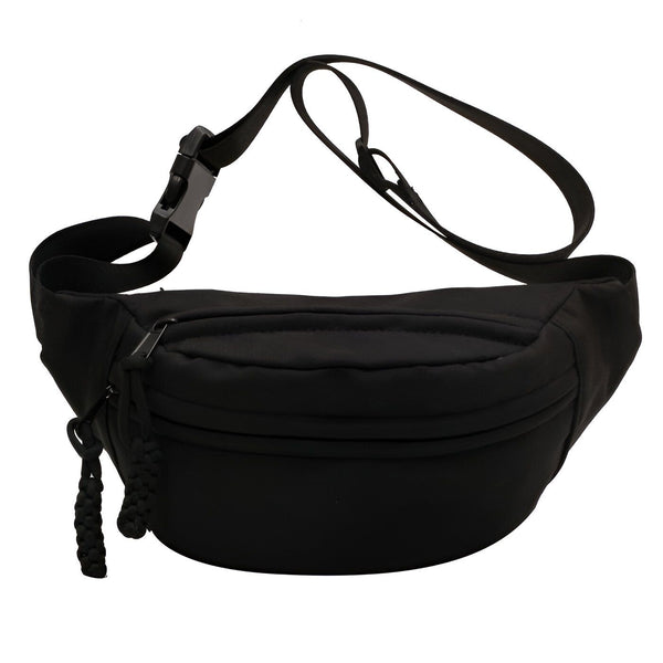 Sac banane noir avec sangle et fermeture éclair, 46194024710368,46194024743136,46194024775904,46194024808672