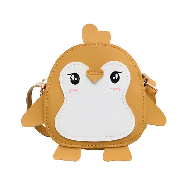 Petit sac mignon en forme d'oiseau marron et blanc avec bandoulière, 46193980342496,46193980375264,46193980408032,46193980440800,46193980473568