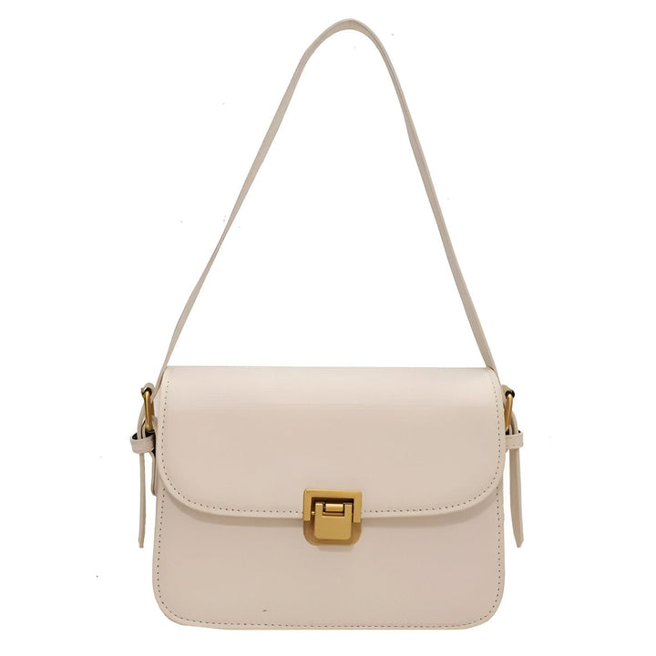 Sac bandoulière rectangulaire beige clair avec fermoir doré, 46194027069664,46194027102432,46194027135200,46194027167968