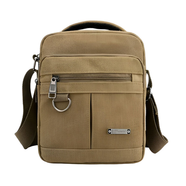 Sac bandoulière kaki petit modèle avec poignée, bandoulière réglable et poche zippée avant., 46194071535840,46194071568608,46194071601376,46194071634144