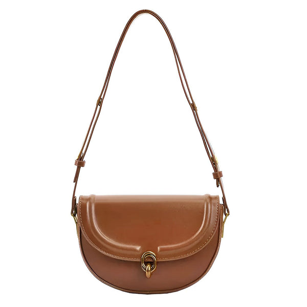 Sac à bandoulière demi-lune en cuir marron, 46194026283232,46194026316000,46194026348768,46194026381536