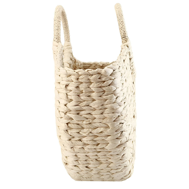 Panier tressé beige clair avec deux poignées rigides, 46194029494496,46194029527264,46194029560032,46194029592800