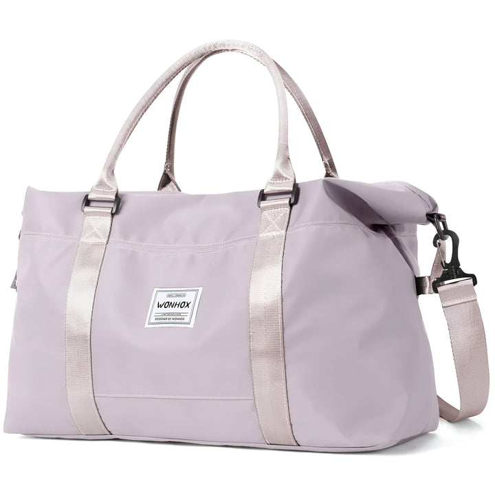 Sac de voyage Wonhox lavande avec anses et bandoulière, 46193914216672,46193914249440,46193914282208,46193914314976,46193914347744,46193914380512
