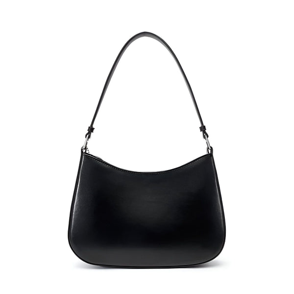 Sac bandoulière noir sur fond blanc, 46193861034208