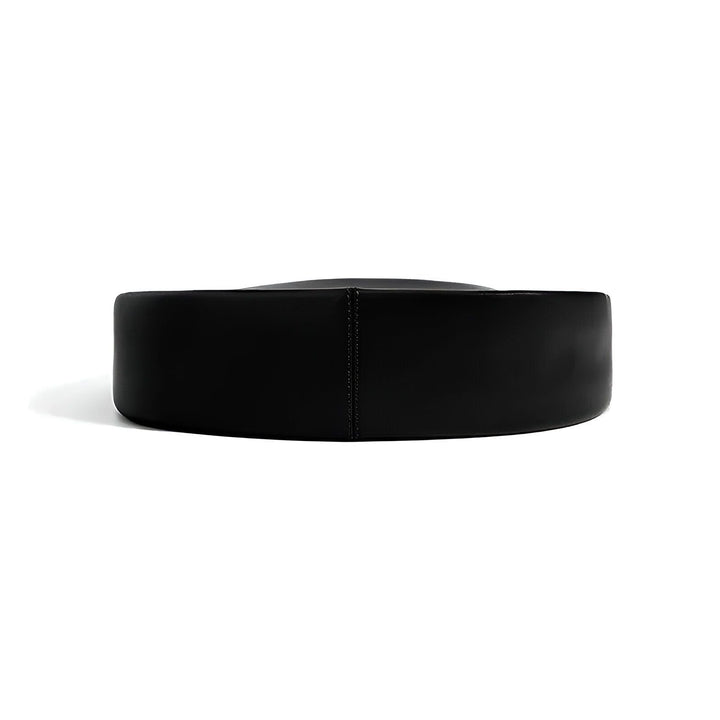 Base noire arrondie avec couture verticale, 46193867751648