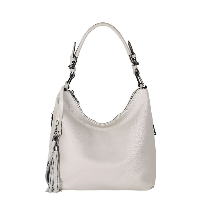 sac hobo en cuir blanc avec bandoulière et pompon, 46193838129376,46193838162144,46193838194912,46193838227680,46193838260448,46193838293216,46193838325984