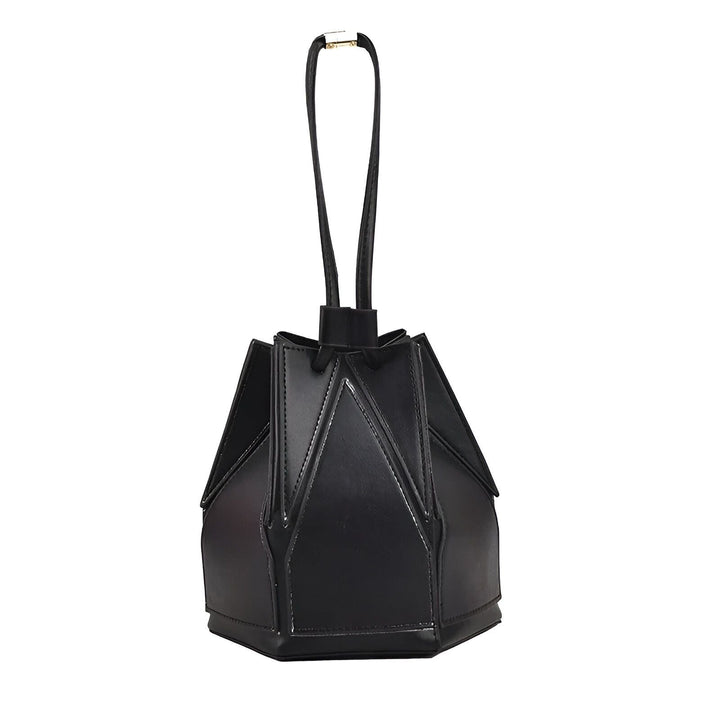 Sac à main noir au design géométrique et anse unique, 46194005213408,46194005246176,46194005278944,46194005311712,46194005344480,46194005377248