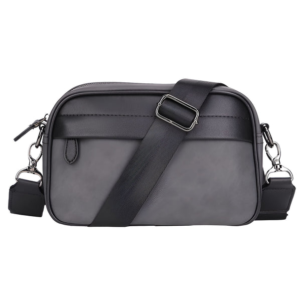 Sac croisé bicolore gris et noir, 46194058002656,46194058035424,46194058068192,46194058100960